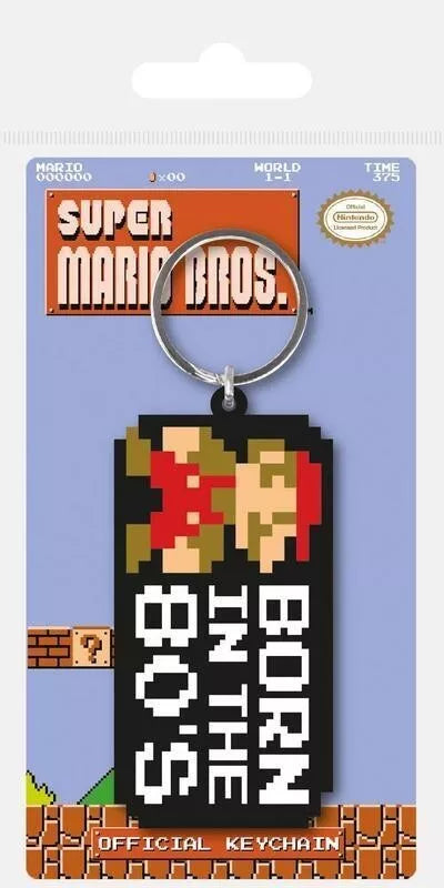 5050293389240 | Super Mario Porte-clés 2D PVC Assortis 6,5x12cm Nintendo
