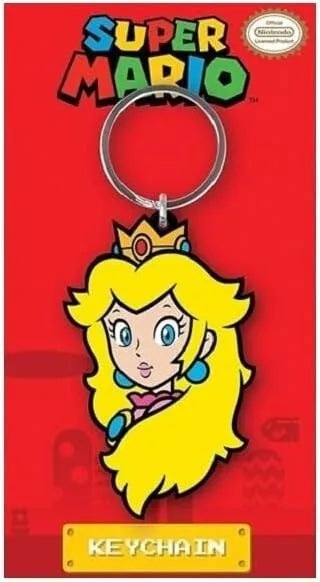5050293389240 | Super Mario Porte-clés 2D PVC Assortis 6,5x12cm Nintendo