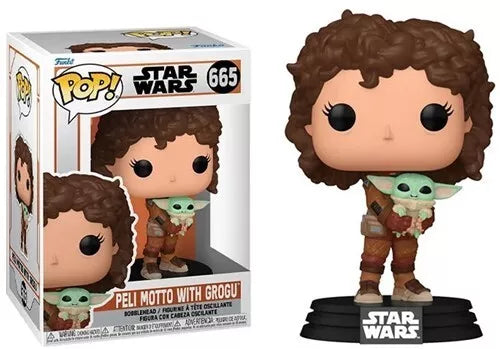 GG63 POP! Star-Wars Mandalorian Peli Motto & Grogu