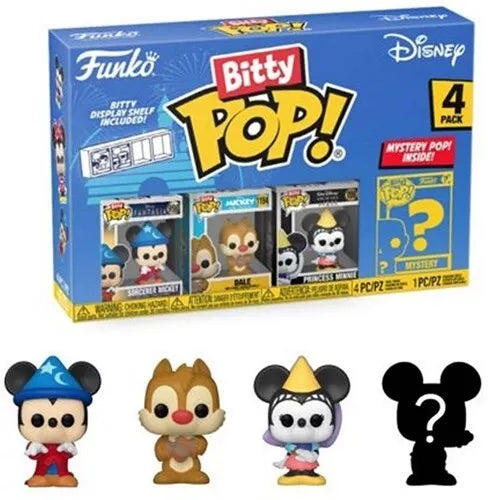 JJ72 Bitty POP! Disney Sorcerer Mickey 4-Pack 9,5x14cm