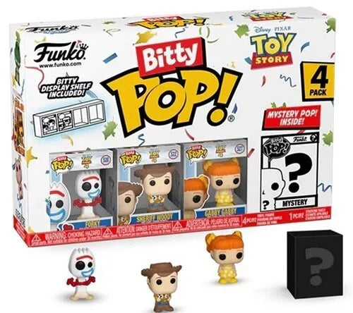 JJ71 Bitty POP! Toy Story Forky 4-Pack 9,5x14cm