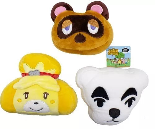 C2284 lot de 3 pcs : 53941124229 Animal Crossing Mocchi Peluche 18cm tomy