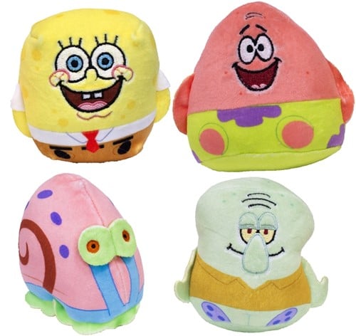 5056356795928 1 pcs : Spongebob Peluche 8cm assortis en capsule 7x7cm