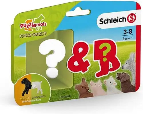 4055744040863 – Lot de 30 pcs Schleich Puzzlemals Collectable Farm World assortis 12x15,5 cm – Grossiste figurines