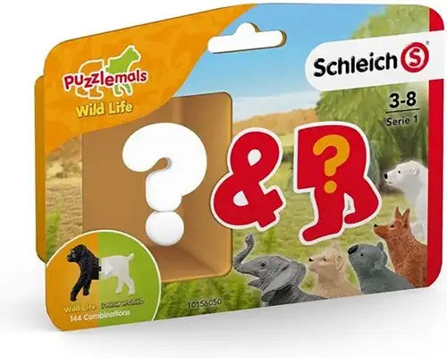 4055744040870 – Colis 30 pcs Schleich Puzzlemals Collectable Wild Life 12×15,5 cm