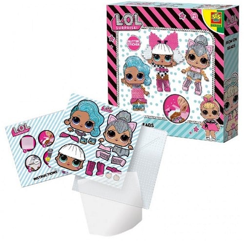 8710341141981 | SES L.O.L. Surprise! Perles à Repasser 20x20cm – Activité Créative pour Enfants