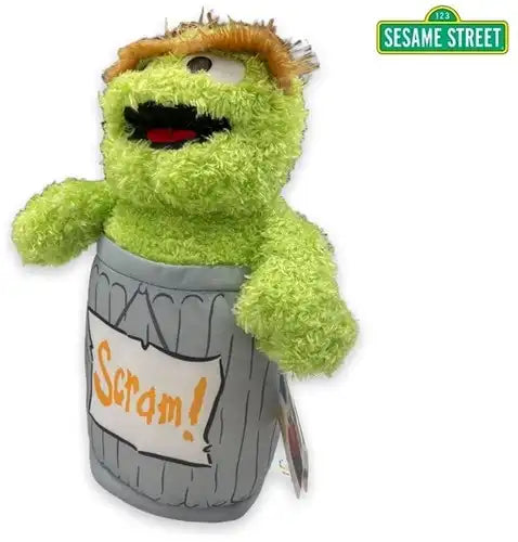5038104066146 – colis de 1 pc : Sesame Street Peluche Oscar 28cm – Grossiste – Sesame Street / Hasbro