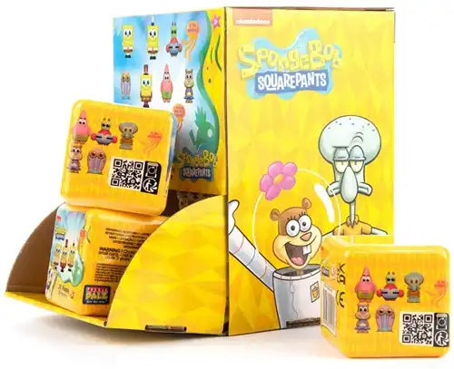 5056356794570 lot de 12 SpongeBob Puzzle Palz XL 2-Pack 7x7 cm – Grossiste figurines et puzzles 3D officiels Nickelodeon