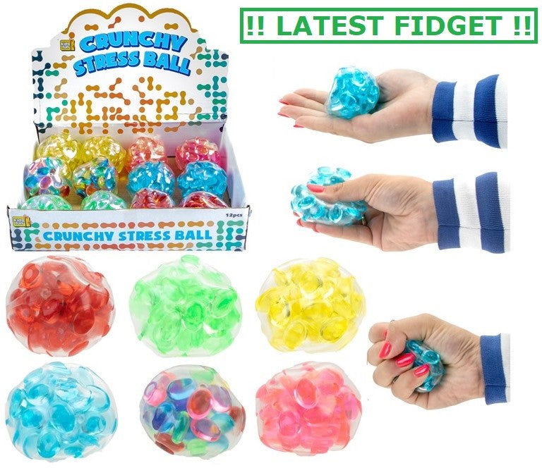 Squeezy Kaka bubble ball 6cm 50gr. 4 assortitis in display (12)