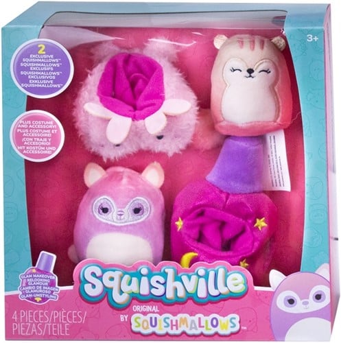 191726387510 | Squishmallows Squishville Mini Playset avec accessoires 18,5x19cm – Licence peluche Jazwares