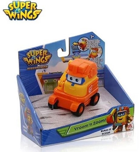 6911400374131 Super Wings Vroom 'n Zoom Scoop 15x16cm