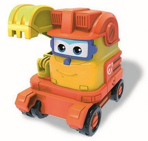 6911400374131 Super Wings Vroom 'n Zoom Scoop 15x16cm