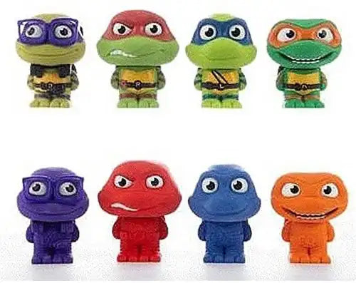 5056219092256 – Colis de 30 pcs : Tortues Ninja (TMNT) Scented Puzzle Palz – gommes 3D casse-tête assorties 4,5×6 cm en display