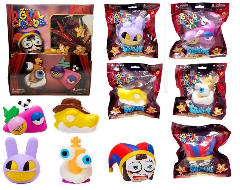 The Amazing Digital Circus Squishme 19x21cm assortis in display (16)