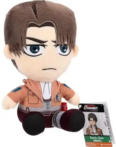 191726717898 – Lot de 6 pcs Total Anime Peluche Attack on Titan Levi 20 cm – Grossiste Anime