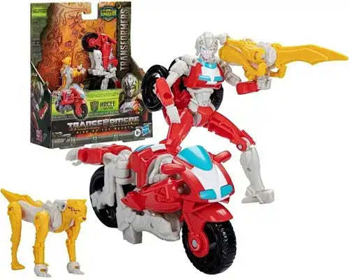 5010993958740 – Transformers MV7 Beast Alliance Optimus Primal & Arcee (colis de 6 pièces)