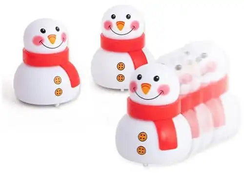 4032722960245 – Trendhaus Magic Moments Pull Back Bonhomme de neige 5 cm (colis de 12 pièces)