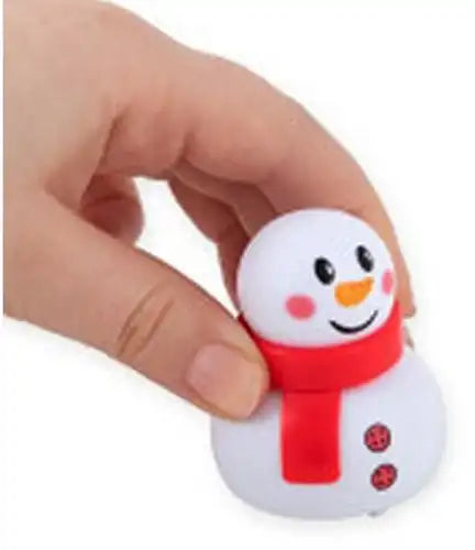 4032722960245 – Trendhaus Magic Moments Pull Back Bonhomme de neige 5 cm (colis de 12 pièces)