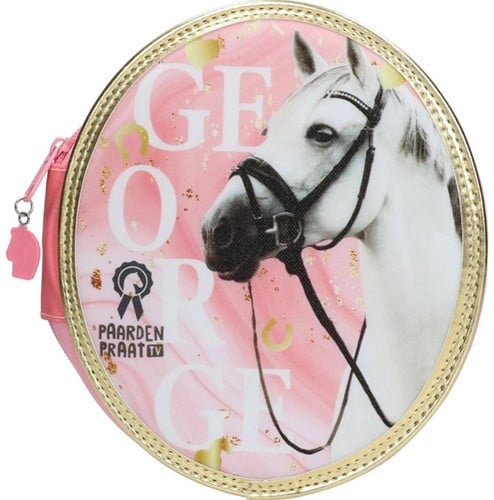 8720512854367 | Trousse Rembourrée Cheval 19x21,5x3cm – Accessoire Scolaire Original