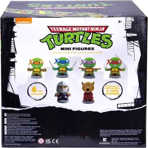 5056474208058 | Teenage Mutant Ninja Turtles Capsule Mystère 80mm avec Mini Figurine 5cm – 1 Pièce Aléatoire