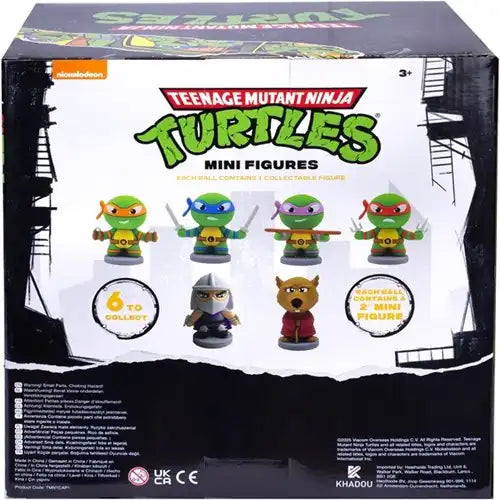 5056474208058 – Teenage Mutant Ninja Turtles Capsule 80 mm avec mini figurine 5 cm (6 modèles à collectionner, colis de 18 pcs) dispo Simcha.fr