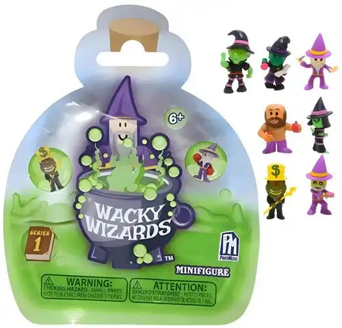 810087210663 – Wacky Wizards – Mini figure in busta cieca 13x16 cm (confezione da 24 pezzi in espositore) disponibili su Simcha.fr