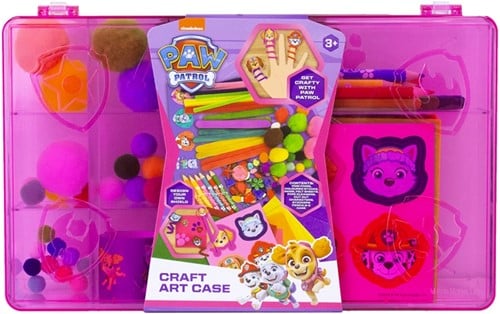 5056356782928 - Paw Patrol Craft Art Case for Girls 17x27cm