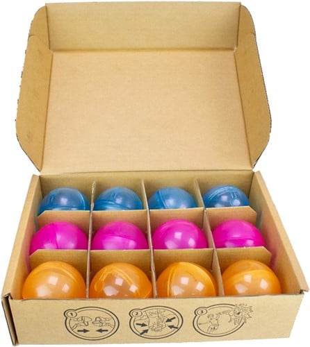 F6395FF10 - Nerf Super Soaker Hydro Water Ball 6cm Réutilisable en Boîte - Lot de 12 Pièces, 18x26cm (Jouet d'Outdoor Été)