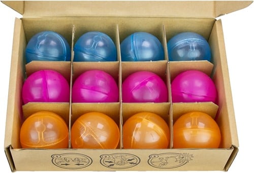 F6395FF10 - Nerf Super Soaker Hydro Water Ball 6cm Réutilisable en Boîte - Lot de 12 Pièces, 18x26cm (Jouet d'Outdoor Été)