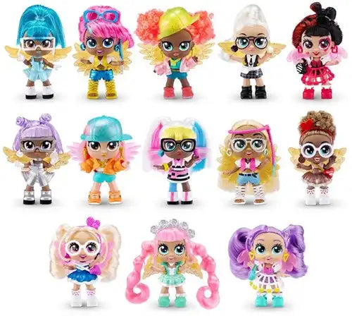 4894680033672 – Colis de 25 pcs : Zuru 5 Surprise Fashion Fairies Boule surprise 10cm Mini Pop + accessoires assortis en présentoir