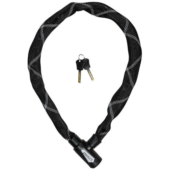 Cadenas à chaîne + capot de sécurité 206 8 x 1200