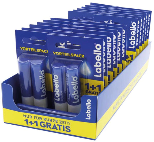 LABELLO soin des lèvres 1+1 coffret remise offert