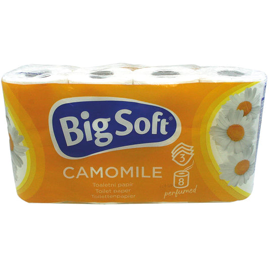 Le papier de toilette 3 plis 8x160 noir Kamilka Bi