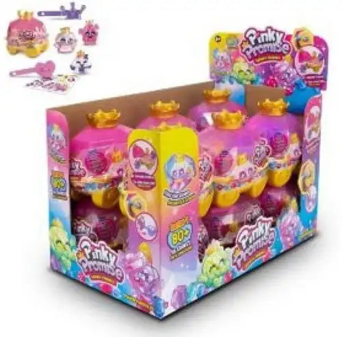 3831023832104 – Pinky Promise Gemmy Friends Surprise Crown 4,5x7cm en présentoir (colis de 24) dispo Simcha.fr