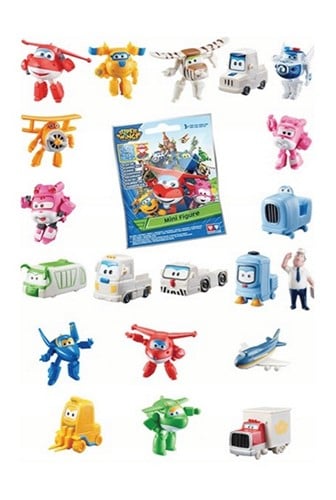 6911400350050 Super Wings Blindbag 10x13cm en présentoir (x26)