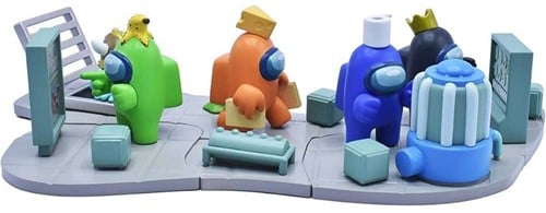 787790986669 | Among Us Buildable Action Figure 9cm – 1 Pièce Aléatoire en Blindbox 8x8cm – Toikido