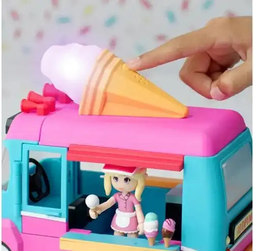 191726742043 – Adopt Me! Coffret de jeu Camion de glaces avec son et lumière 19x30 cm – Grossiste jouets interactifs