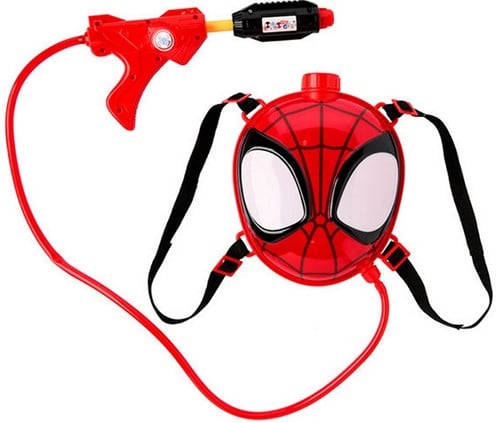 5056219097404 Spidey Water Blaster Sac à Dos 26,5x28,5cm Pistolet Eau Marvel Été