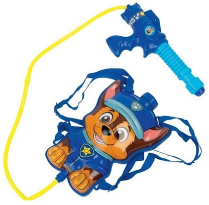 5056219017822 Paw Patrol Water Blaster Sac à Dos Chase 26,5x28,5cm Été Enfant Neuf
