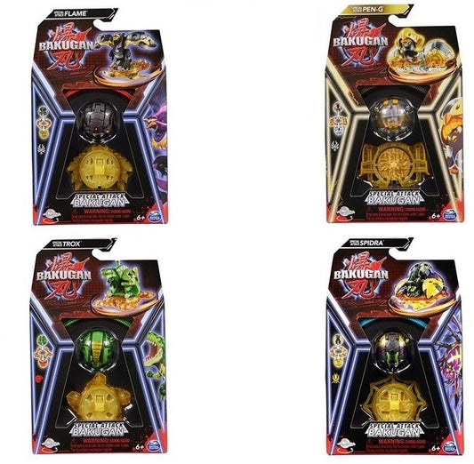 778988459591 Lot 4 pcs Bakugan Special Attack assortis 12,5x20cm Spin Master