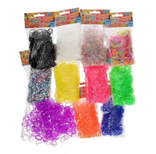 5055586329286 – Colis de 60 pcs Loom Twister Box Set 600 élastiques avec crochet et clips – Vente en gros Loom Bands – Grossiste loisirs créatifs enfants