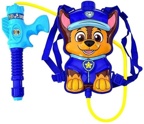 5056219017822 Paw Patrol Water Blaster Sac à Dos Chase 26,5x28,5cm Été Enfant Neuf