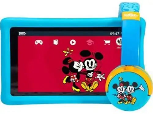 4039621916847 – Pebble Gear Disney Mickey and Friends Tablette enfant 7" + écouteurs + 500 jeux et applications 18x25,5 cm (UK, DE, FR, ES, IT) – Grossiste tablettes éducatives