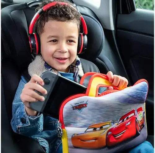4039621916625 – Disney Cars Pebble Gear Travel Bundle Housse de Transport + Écouteurs