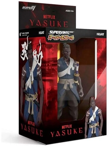 840049814066 - Figurine Supervinyl Netflix Yasuke / Eden 12x22cm - Collection Officielle