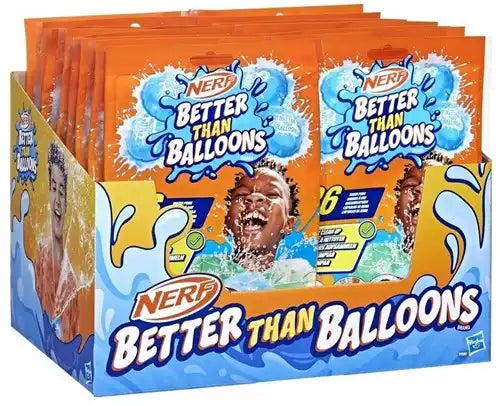 5010996208897 – Nerf Better Than Balloons 36 pcs (colis de 20 pcs) dispo Simcha.fr