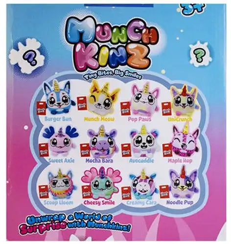 5061047350775 – Munch Kinz Surprise Ball 100 mm assortis en présentoir (colis de 12) dispo Simcha.fr