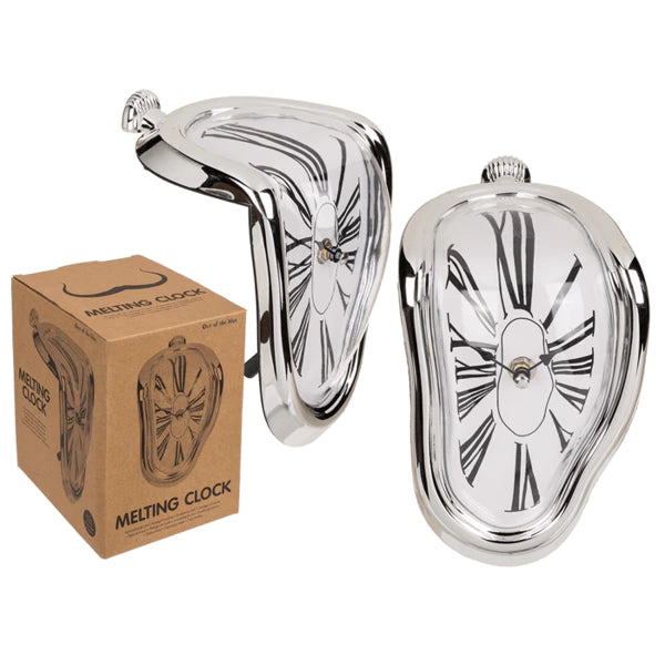 Horloge, temps de fusion, env.18 x 13 cm,