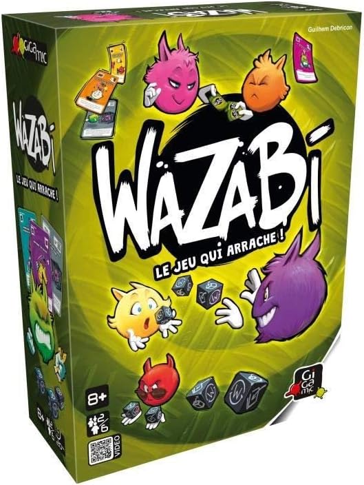 Gigamic - GFWA - Jeu de Cartes Wazabi