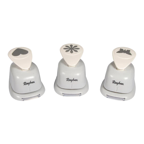 Perforatrice à motifs : coeur, fleur, papillon, 3